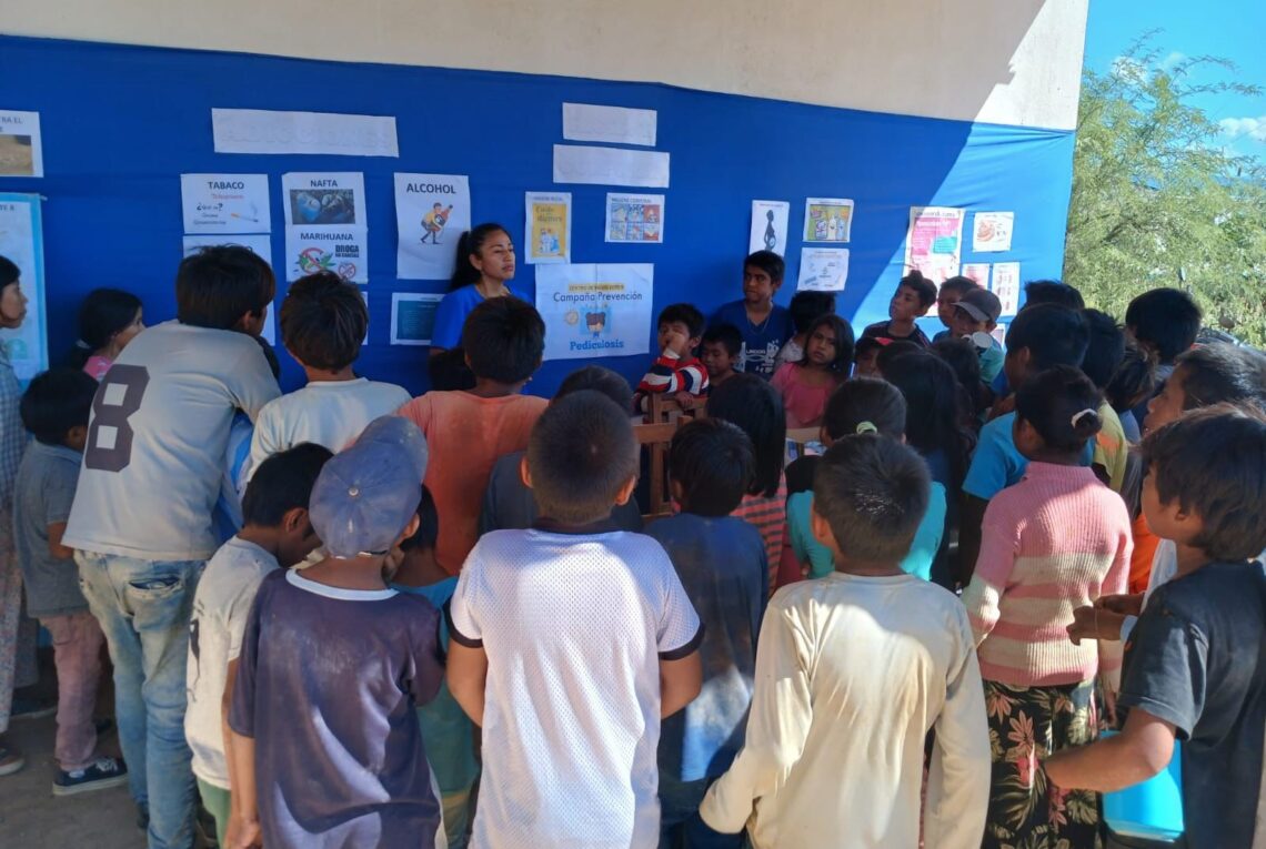 El centro de salud de Lote 8 conmemoró la Semana del Aborigen Americano con una amplia actividad
