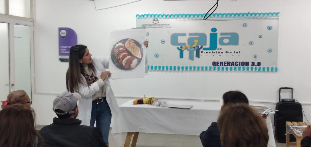 La Caja de Previsión Social brindó una charla sobre salud digestiva