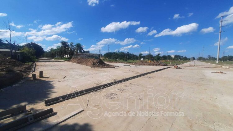 Laguna Blanca: Sostenida ejecución de obras con fondos provinciales