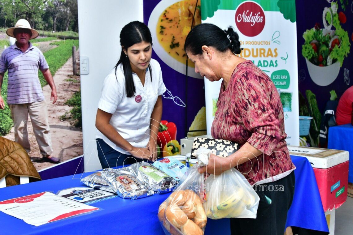 Nutrifor ofrece una gran variedad de productos en los puntos fijos de Soberanía Alimentaria