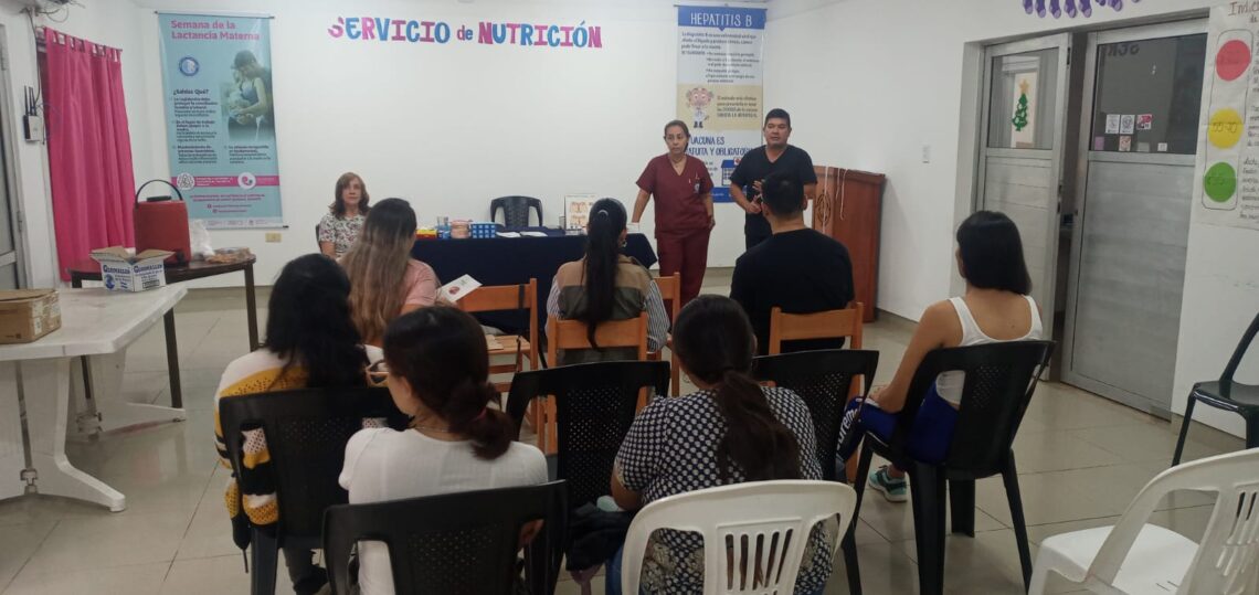 El Hospital de la Madre y el Niño ofrece preparar a las embarazadas para el parto