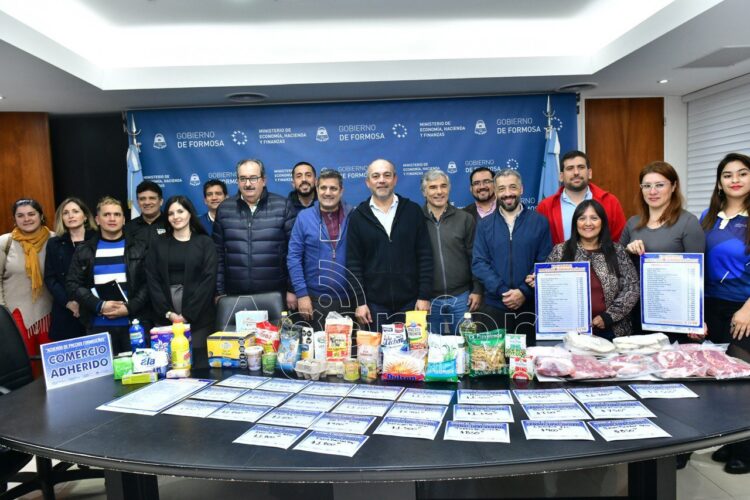 El Gobierno provincial y supermercadistas firmaron un nuevo “Acuerdo de precios Formoseños”