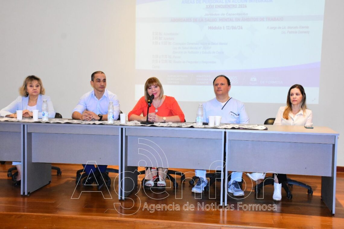 La salud mental en el ámbito laboral, tema de una jornada de capacitación