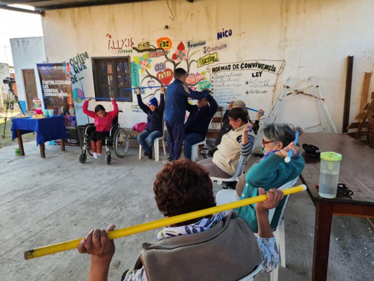 Lote 111: El Espacio ECO realiza actividades para el desarrollo físico y cognitivo de los adultos mayores