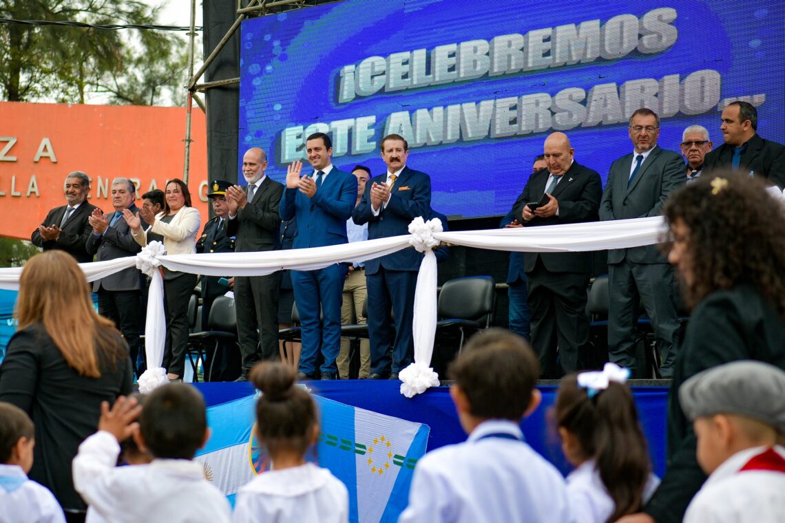 El vicegobernador Solís participó de los festejos por el aniversario de Villa General Güemes