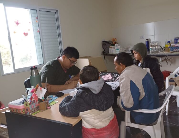 Renovaron atenciones integrales de salud para las familias de colonia Fermín Báez
