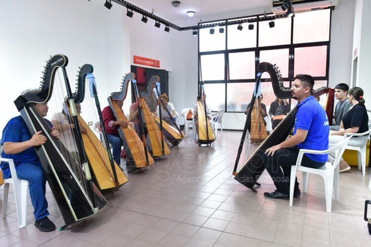 Inscripción abierta para el taller de arpas Formar Arpegios