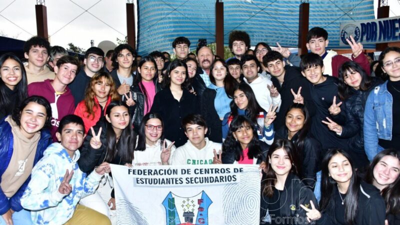 Referente estudiantil expresó que el Gobierno provincial “se ocupa de sus jóvenes creando políticas que no excluyen a nadie”