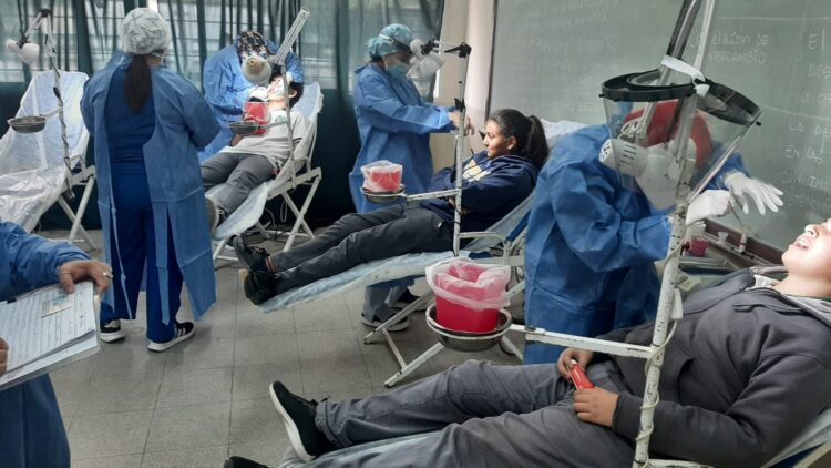 Cerca de 600 prestaciones de salud fueron concretadas en la EPES Nº 50 de Las Lomitas