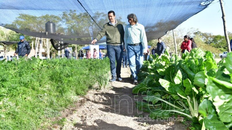 El Vicegobernador acompañó jornada productiva en el interior provincial