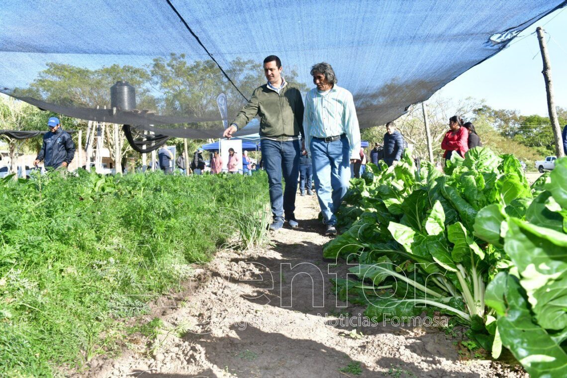 El Vicegobernador acompañó jornada productiva en el interior provincial