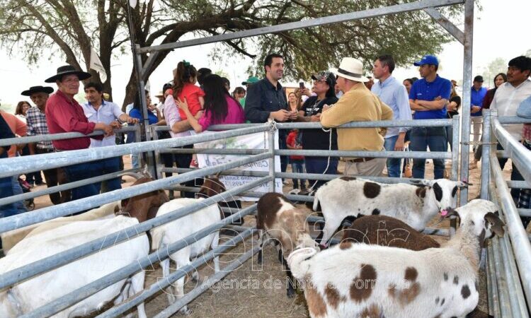 El Vicegobernador asistió a la segunda Expo Feria de Ganado Menor y Hortícola en Pozo del Tigre
