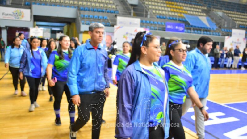 El Vicegobernador acompañó la apertura oficial de las Olimpíadas Deportivas “Mes del Empleado Público 2024”