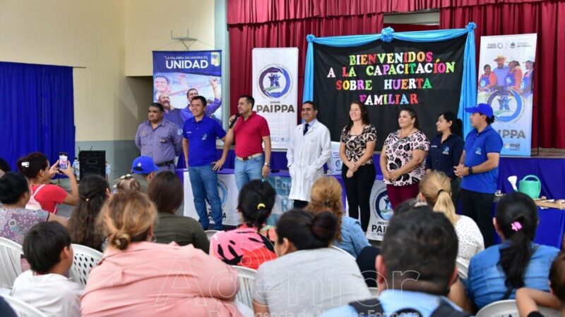 Interesante capacitación en huerta para toda la comunidad educativa de la EPEP N° 513