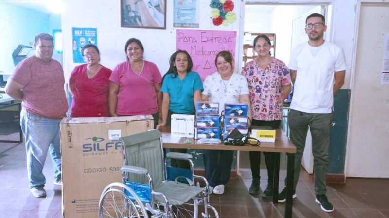 Entregaron elementos e insumos a efectores sanitarios de Clorinda
