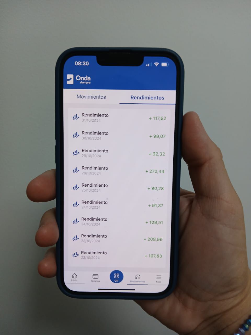 AHORA CON ONDA EL DINERO EN CUENTA CRECE TODOS LOS DÍAS