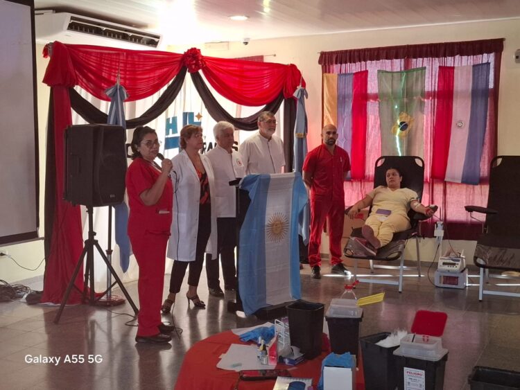 Formosa se sumó a la colecta “Latinoamérica Unida Dona Sangre”