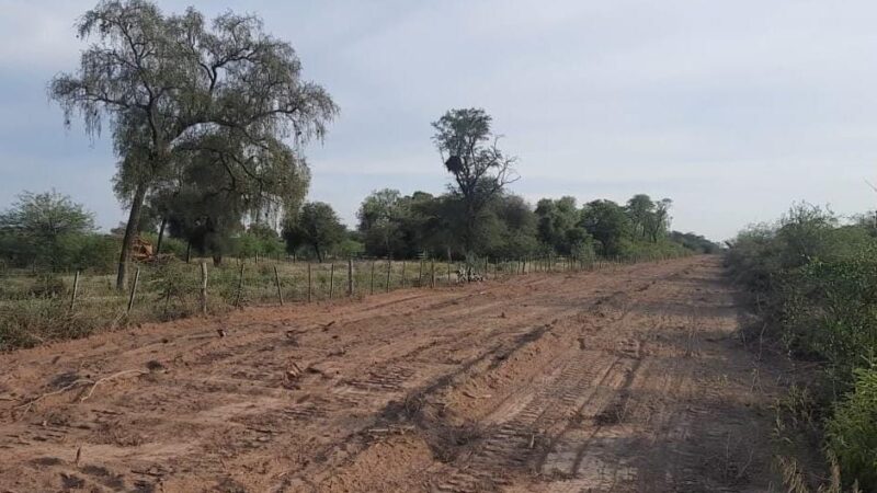 Laguna Yema: Inició obra de tendido eléctrico hasta El Cañón