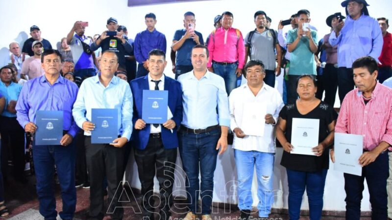 El Gobierno provincial puso en funciones a los tres nuevos directores del Instituto de Comunidades Aborígenes