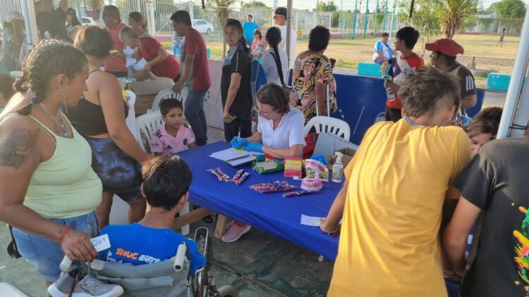 Se realizó el Encuentro Saludable en el Lote 111