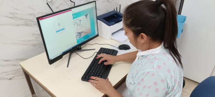El Hospital de Riacho He Hé recibió nuevos equipos informáticos