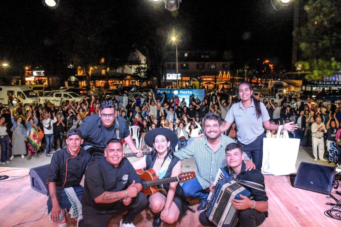 Formosa inauguró exitosamente el Paseo del Norte Grande en Pinamar