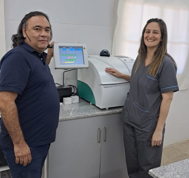 Un equipo de avanzada fue incorporado al laboratorio del Hospital de Tres Lagunas