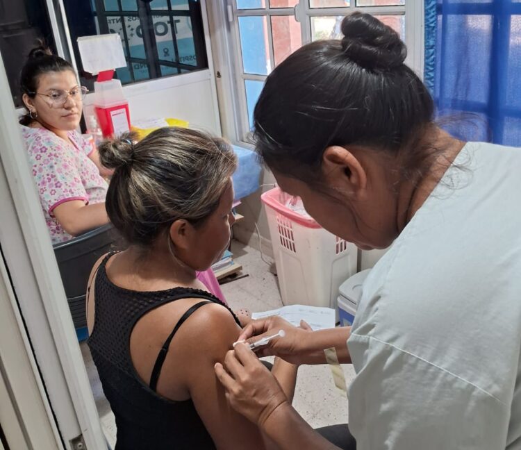 Recuerdan que en el Departamento Pilcomayo se está aplicando la segunda dosis de vacuna contra el dengue