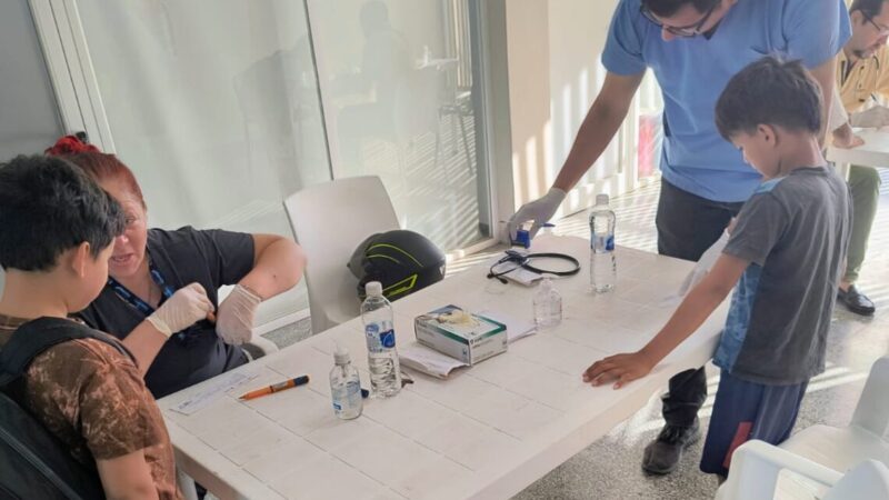 Con controles de salud para las niñas y niños continúan en el mes de febrero las colonias de vacaciones