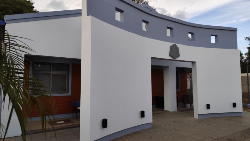 Está pronto a habilitarse el edificio reacondicionado del Registro Civil en Las Lomitas
