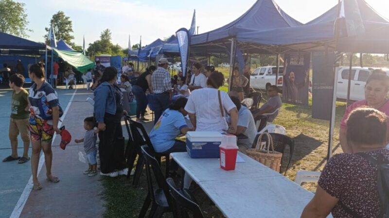 Una nueva jornada del operativo integral “Todos Unidos” en Villa del Carmen