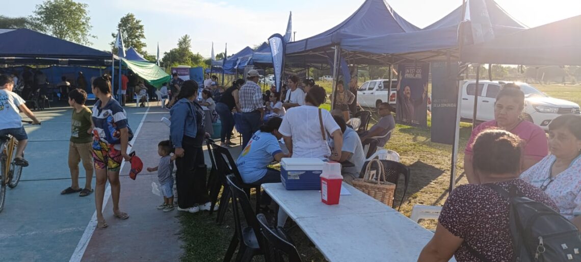 Una nueva jornada del operativo integral “Todos Unidos” en Villa del Carmen