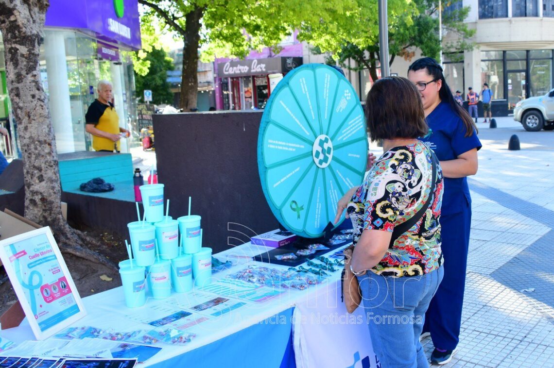 Organizaron una actividad de concientización sobre el cáncer de cuello uterino