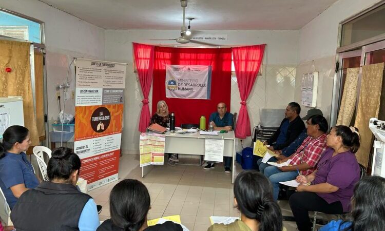 El Programa Provincial de Tuberculosis reforzó la capacitación de los equipos de salud de la zona oeste