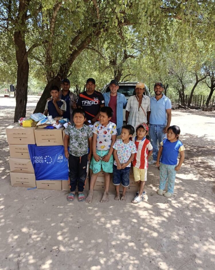 El Gobierno de Formosa entregó más de 3000 cajas alimentarias a familias aborígenes de El Potrillo