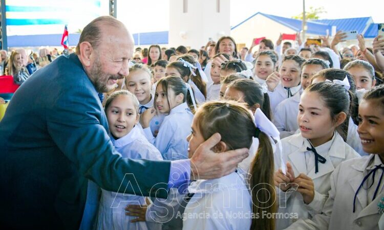 Destacan que “en contraste con la Nación, en Formosa se siguen inaugurando obras educativas”