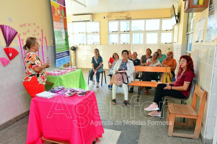El centro de salud “Dr. Jorge Mario Krimer” brindó una charla sobre los derechos de las mujeres
