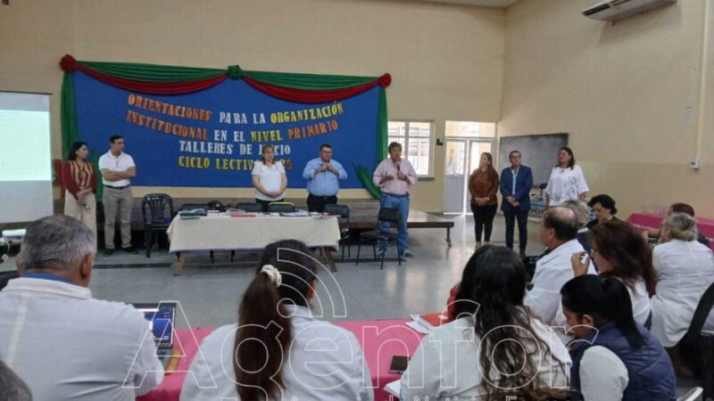 El Ministerio de Educación llevó a cabo el taller “Orientaciones para la organización institucional en el Nivel Primario”