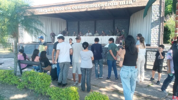 Las familias disfrutaron de un recorrido al Arte Sacro de Formosa durante esta Semana Santa