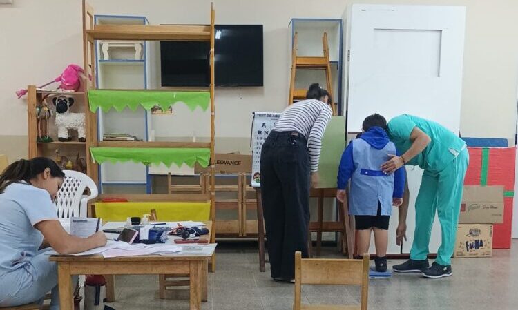 Controles de salud y charla en el JIN N° 9 “Pastorcito de Belén”