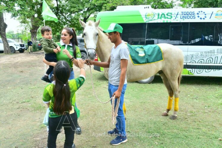 Comenzará a funcionar la primera escuela de equinoterapia en Las Lomitas