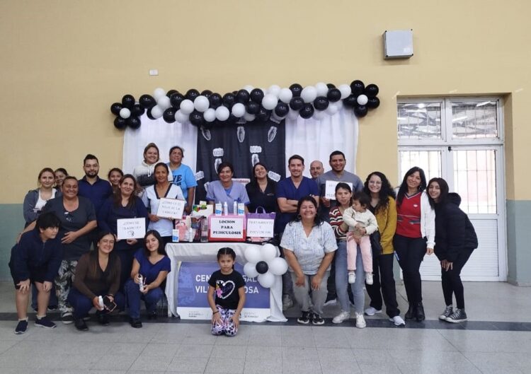 El centro de salud Villa Hermosa brindó una charla sobre prevención de la pediculosis
