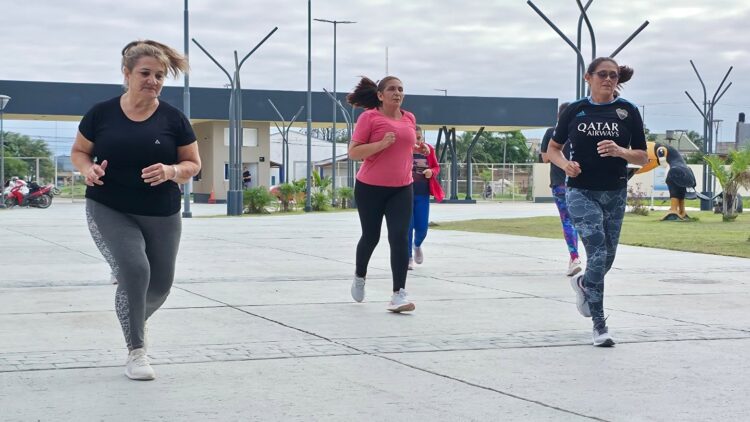 Comenzaron las clases de funcional en el Parque Acuático