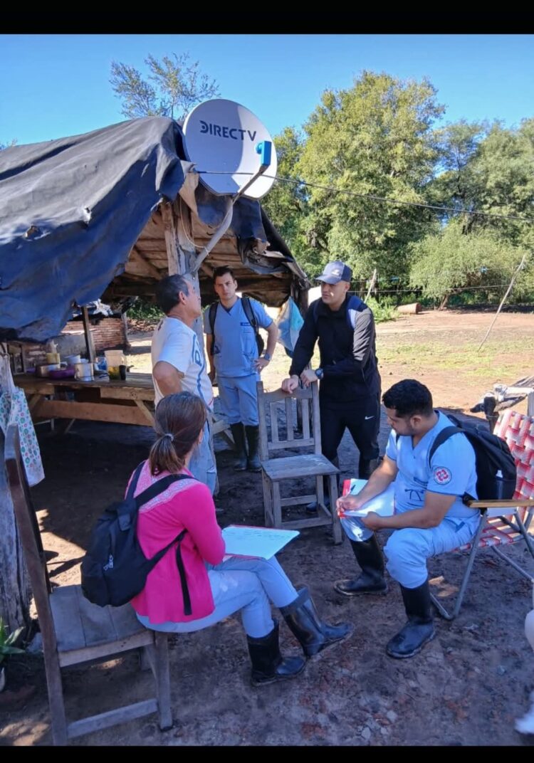El Gobierno provincial presta asistencia sanitaria a pobladores de Palo Santo