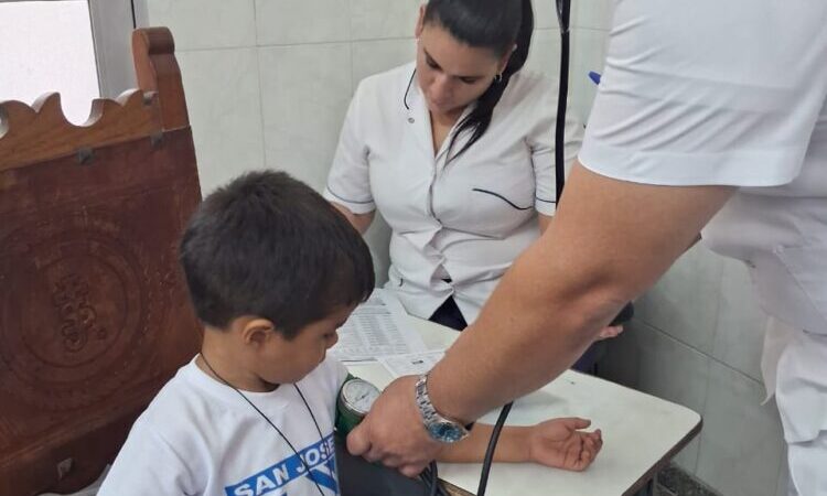 Jardineritos clorindenses recibieron exhaustivos controles de salud