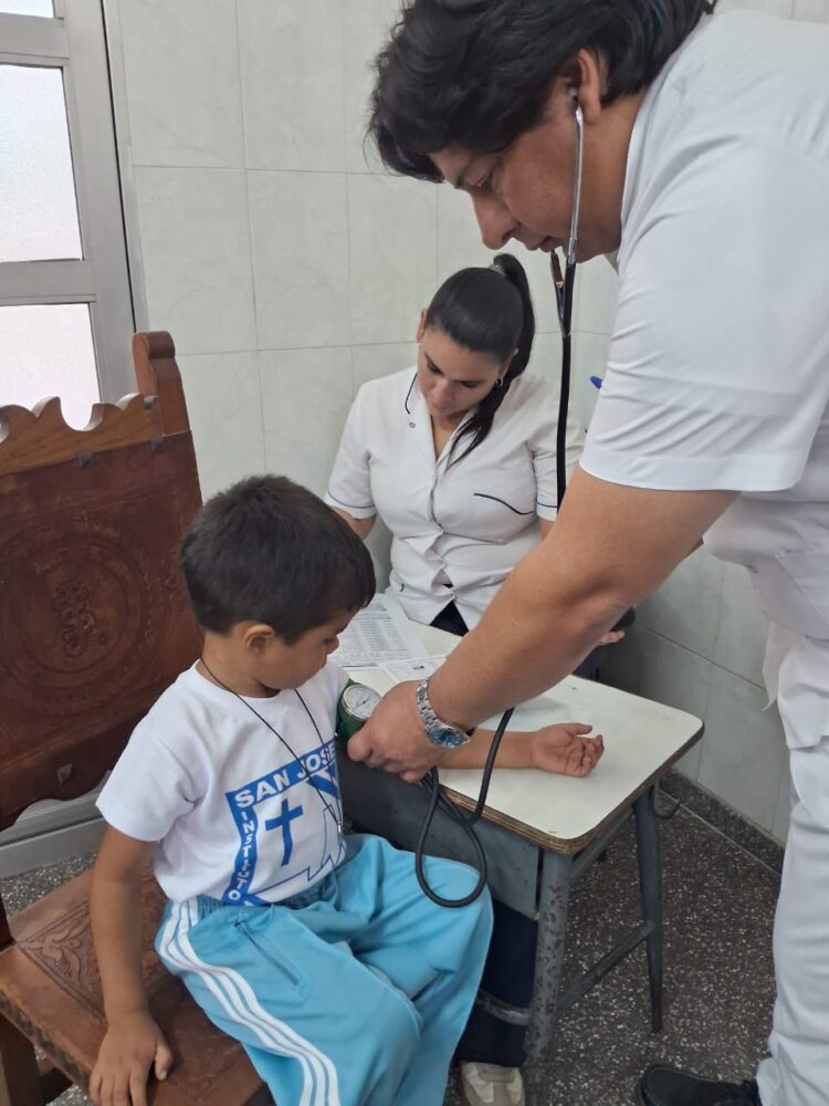 Jardineritos clorindenses recibieron exhaustivos controles de salud