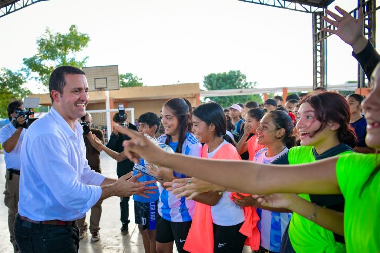 En Laguna Yema, el vicegobernador Solís lanzó los Juegos Juveniles