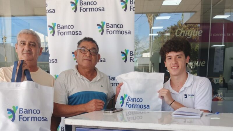 Banco Formosa llegó al interior provincial con el operativo “Borrón y cuenta nueva”