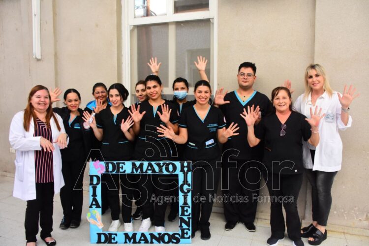 El Hospital Central llevó a cabo un encuentro por el Día Mundial de la Higiene de Manos