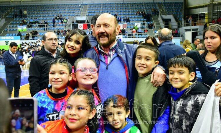 Insfrán encabezó el lanzamiento de la segunda edición de los Juegos Evita Formoseños